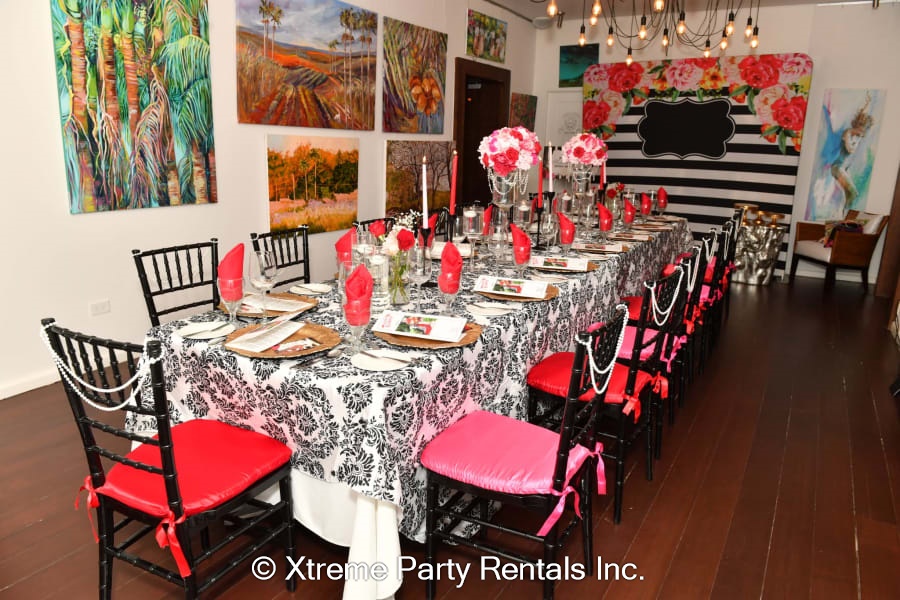 8ft x 8ft Kate Spade Inspired Backdrop Bouncy Castle & Party Rentals in Bridgetown, Barbados