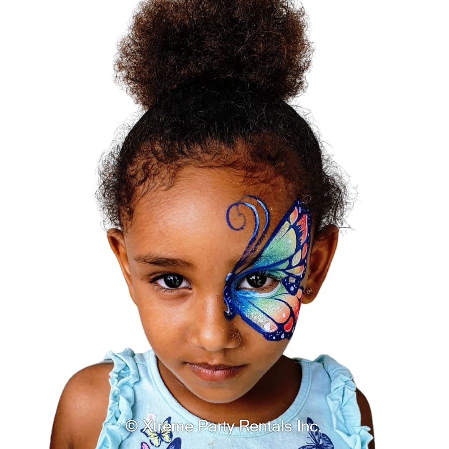 face-painting-bouncy-castle-party-rentals-in-bridgetown-barbados