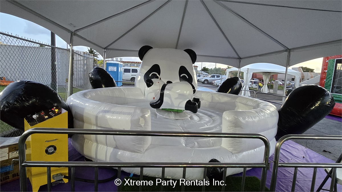 Inflatable Mechanical Panda Ride - Bouncy Castle & Party Rentals in ...